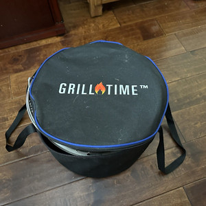 Grill Time Tailgater GT BLUE Charcoal Portable Grill UPG-B-13 Grill  PREOWNED