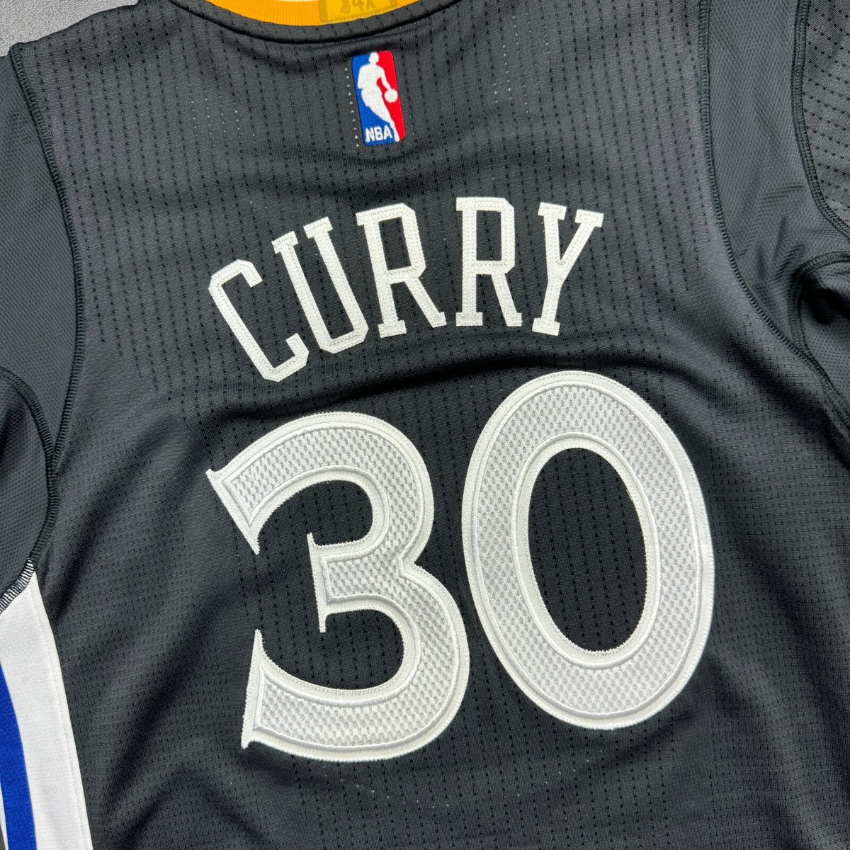 100% Authentic Stephen Curry Adidas Warriors Slate Sleeve