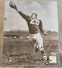 Tommy McDonald Signed Inscribed HOF 98 8x10 COA Guarantee Authentic Eagles