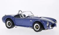 Lucky Die Cast Shelby Cobra 427 S/C 1964 Weiß/Blau Modellauto 1:18 Neu & OVP