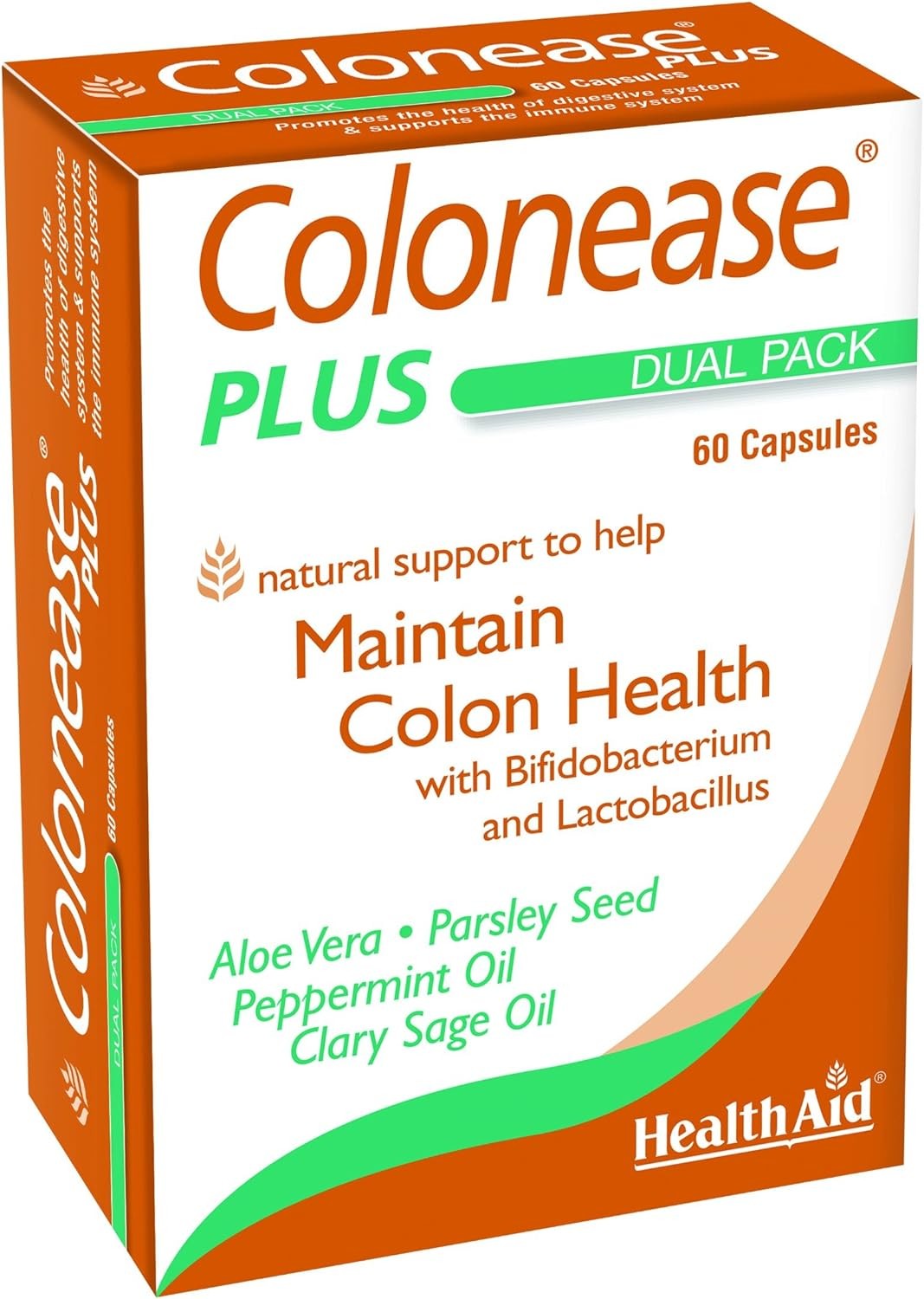 HealthAid Colonease®Plus - Pack of 60 Capsules