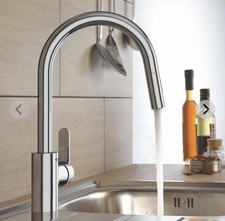 Grohe GET Pull-Out Kitchen Mixer Tap – New Open Box