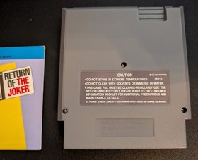 Batman: Il ritorno del Joker NES gioco e manuale autentico - Sunsoft - testato!