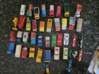 40 Vintage Matchbox Cars Lotus Mercedes Corsair W/Boat VW Farm  BP Fire Chief