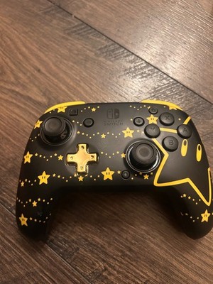 Switch PDP REMATCH GLOW Wireless Controller (SUPER MARIO) Stars  Gaming Nintendo
