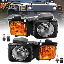 Juego de faros izquierda y derecha KUAFU para Hummer H3 2006-2010 H3T 2009-2010