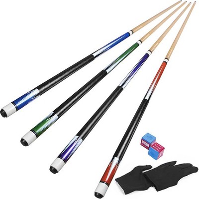 Billard Queue, 58'' Billiard Cue Pool Cue Stick 13mm Spitzen für Billard Tisch...