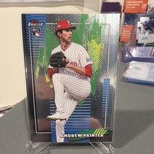 Topps Finest Andrew Painter Rookie Card Philadelphia Phillies MLB Baseball. rookie card picture
