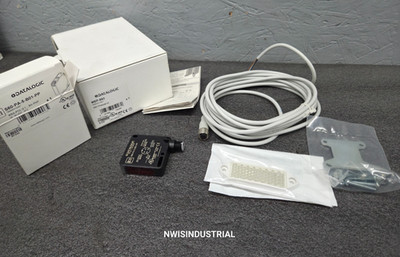 Datalogic 93ACC1791 Photocell Sensor Kit, S60-PA-5-B01-PP W/ Cord & Bracket, New