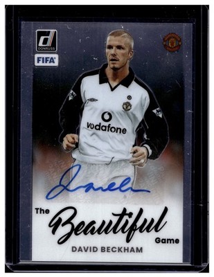 David Beckham - Auto 2022-23 Panini Donruss The Beautiful Game #BA-DB SSP Rare