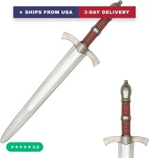 22 Inch Medieval Viking Cosplay Toy Sword, Knight Short Sword Prop, Safe Fake Fo