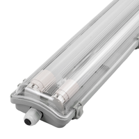 Luxula LED Wannenleuchte 2 X 9 W 4000 K Neutralweiß IP65
