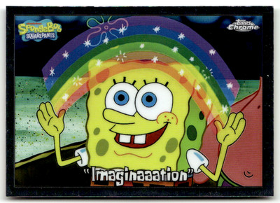 Topps SpongeBob Chrome 2025 No. 64 Imagination