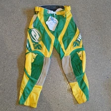 Men's 2009 OEM Answer Alpha Air Racing Moto Pants Size 28 New W/ Tags Padded MX