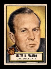 1952 Topps Look n See #99 Lester B. Pearson   VG X3370127