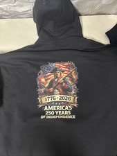 America  s 250th Independence 1776-2026 Patriotic Pullover Sweatshirt Hoodie