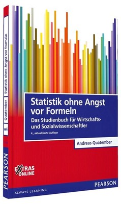 Statistik ohne Angst vor Formeln Quatember Pearson 4. Auflage Fachbuch