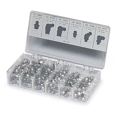 Lincoln Industrial 5469 Grease Fitting Kit, Fractional Assortment