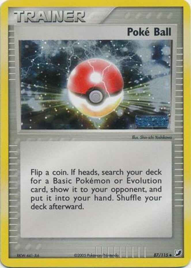 1x Pokemon Unseen Forces Poke Ball - 87/115 - Uncommon - Reverse Holo, Moderatel