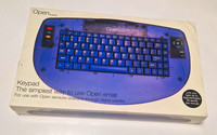 Open.... Wireless Portable QWERTY English Keypad Keyboard Blue KX5000B2 XC5000B2