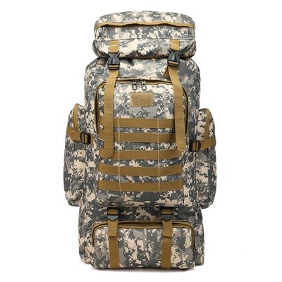 Wanderrucksack 80L Groß Kapazität Trekkingrucksack Outdoor Universal Rucksack...