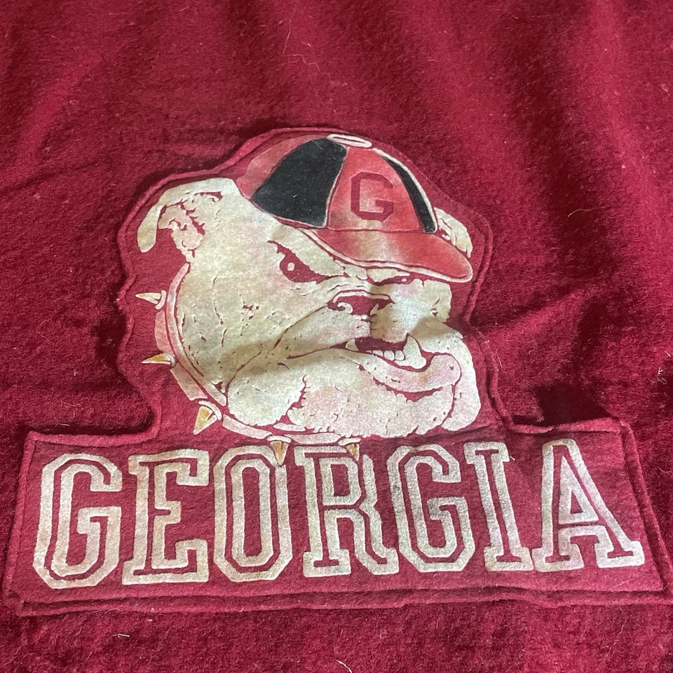 Vintage Pendleton Stadium Blanket University of Georgia Robe in a Bag AS IS PICS - Image 2 of 4