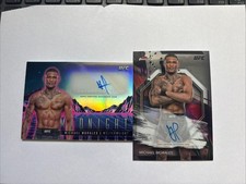 2024 Topps Finest UFC Michael Morales Auto #FA-MMO Midnight Auto Combo