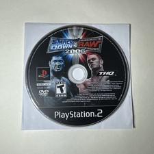 WWE SmackDown vs. Raw 2006 (Sony PlayStation 2 PS2) DISC ONLY - Tested