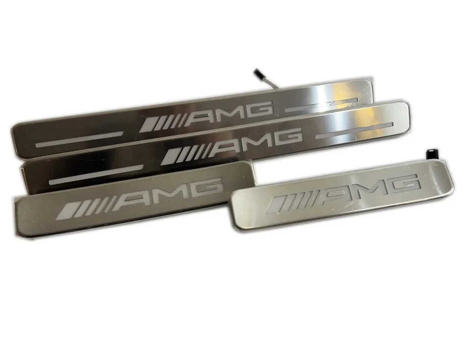 Original AMG Einstiegsleisten G-Klasse Mercedes-Benz Set Beleuchtet W464 W465 OE - Bild 3 von 4