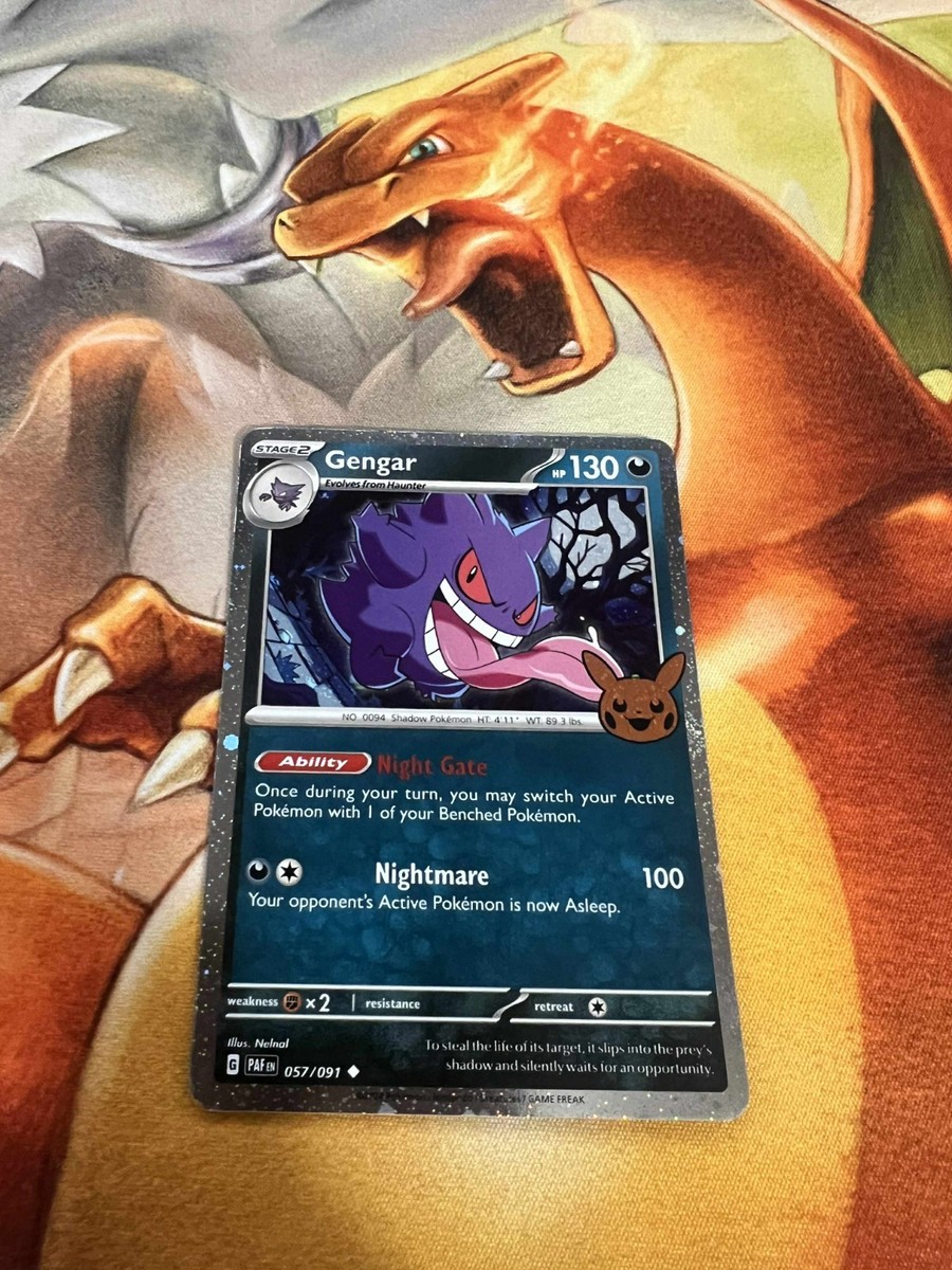 Gengar ゲンガー 057/091 ハロウィン Gengar 057/091 Halloween Promo Near Mint Pokemon TCG | eBay