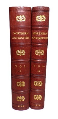 1770 VIKINGS NORSE MYTHOLOGY Odin Thor Loki Valhalla & DENMARK HISTORY in 2 Vols