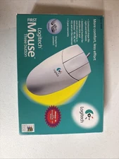 Logitech First Mouse 3-Button Model #1455 Brand New! Ps2 Or Serial