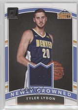 2017-18 Panini Donruss Newly Crowned Rookie Jerseys Tyler Lydon #NC-TL s3g