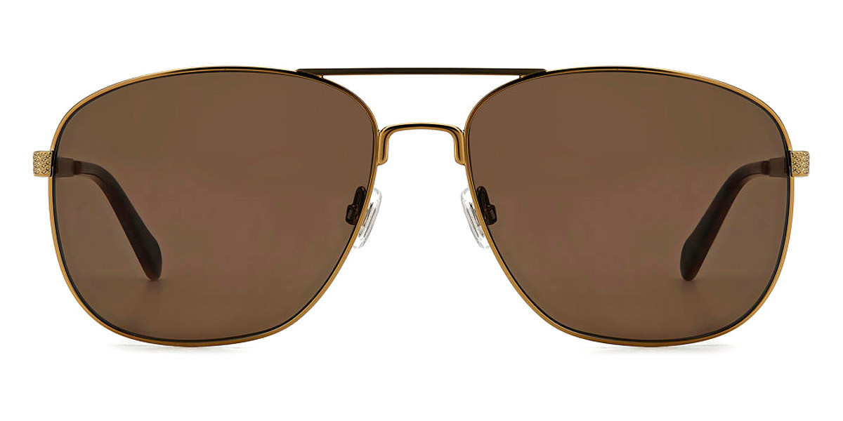 Солнцезащитные очки Fossil FOS 2143GS Мужские Античное золото 60 мм Новые 100 аутентичные 14190₽