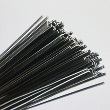 100pcs Maple wood Viola Violin Purfling Black-white Wood strips 2.5 1.3 970mm