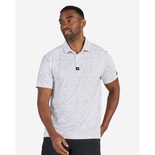 NWT Men's Bad Birdie Salt Shaker Core Polo - Small - Gray/White