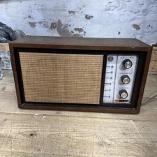 Heathkit GR-21 FM Radio Wood Tube Working Read Description