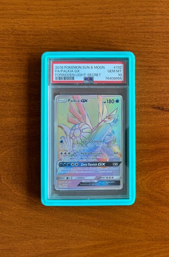 Palkia GX 132/131 PSA 10 Forbidden Light Hyper Rare