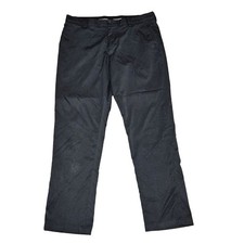 Amazon Essentials Navy Blue Men's Slim Chino Casual Pants Size 38X32 Satin Look