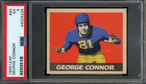 George Connor #40 1949 Leaf card