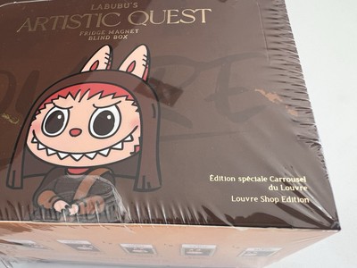 Miroir Portable Labubu Artistic Quest Plus - Édition Exclusive Louvre Carrousel Par Pop Mart - Neuf