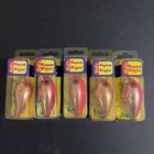 Lot of Five (5) Brad's Magnum Wiggler copper/orange Herringbone