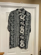 Men's XL Shirts  Men's Tropical Hawaiian Shirts, 100 Rayon Size XL, Button Up
