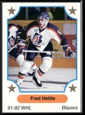 1991-92 7th Inning Sketch WHL #271 Fred Hettle