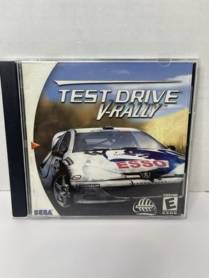 Test Drive V-Rally (Sega Dreamcast, 2000) Game & Manual Only - Tested