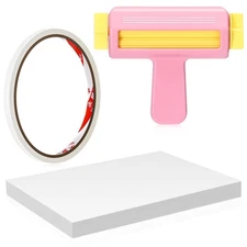 Paper Crimper Double Sided Tape Glossy Thin Inkjet Paper 100 Sheets Glossy Ph...