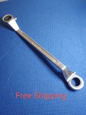 PITTSBURGH 12 Point Ratching Reversabel Double Offset Box End Wrench 1" x 1-1/8"