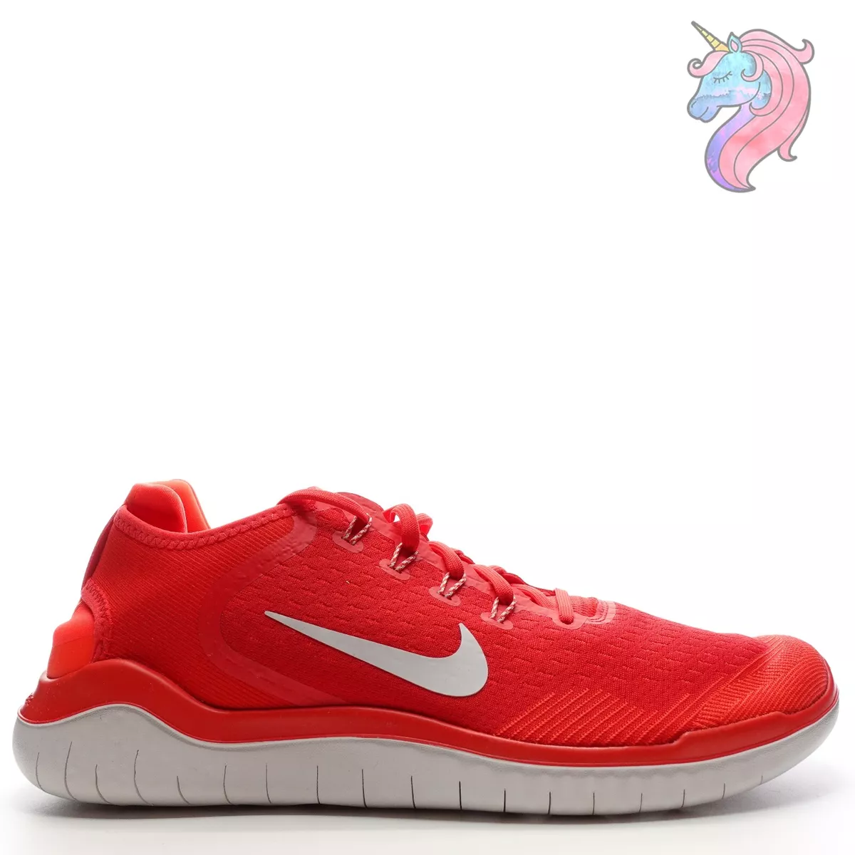 Nike Free RN 2018 Speed Red Lightweight Running Shoes 942836-600 Size 13 | eBay