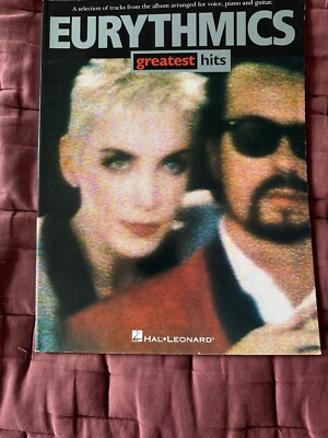 Eurythmics Greatest Hits sheet music songbook Annie Lenox(piano/Vocal/Guitar)