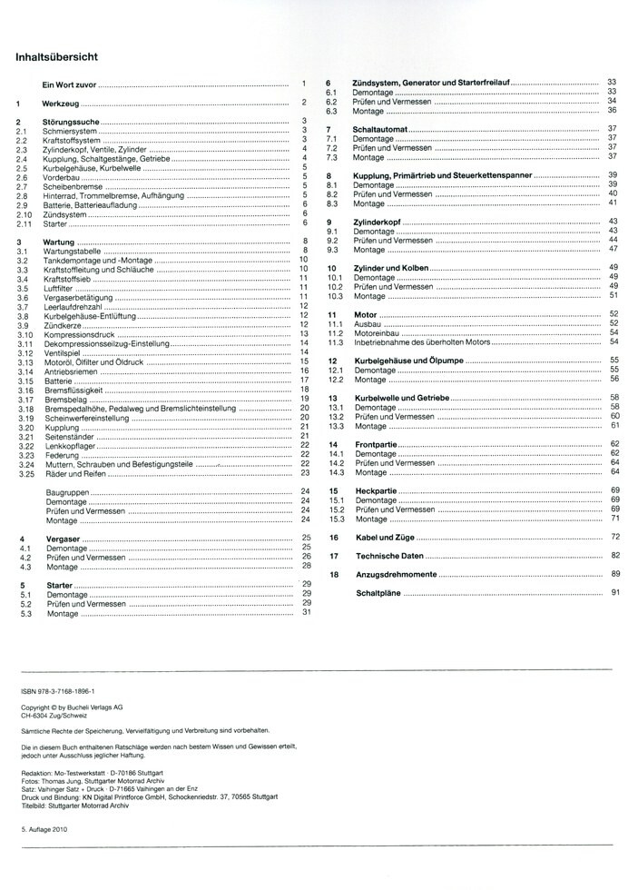 Thumbnail - Suzuki Ls 650 Savage (86-00) Reparaturanleitung Bucheli 5186